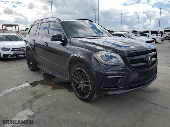 2016 Mercedes-Benz GL with VIN 4JGDF7EE3GA707090, listed as a Copart auction lot 73949464 with NaN miles and Salvage Title. Bid and sale history available at carsss.com. Image 4.