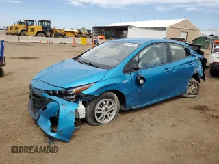 2020 Toyota Prius Prime LE with VIN JTDKARFP4L3120241, listed as a Copart auction lot 53346805 with 94,107 mi miles and Salvage Title. Bid and sale history available at carsss.com. Image 1.