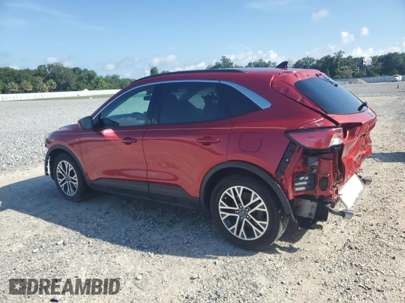 2020 Ford Escape SEL with VIN 1FMCU0H68LUA24470, listed as a Copart auction lot 63121095 with 86,890 mi miles and Salvage title. Bid and sale history available at DreamBid. Image 2.