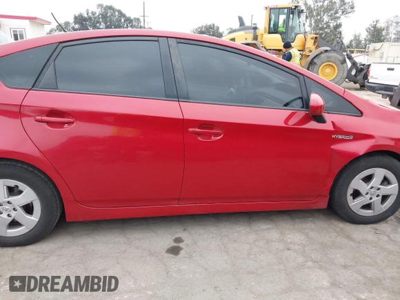 2011 Toyota Prius I with VIN JTDKN3DU7B1441923, listed as a IAAI auction lot 42154214 with 128,876 mi miles and . Bid and sale history available at DreamBid. Image 14.