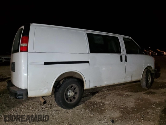 2011 Chevrolet Express Cargo with VIN 1GCSGAFX5B1112952, listed as a Copart auction lot 79344424 with 253,206 mi miles and Salvage title. Bid and sale history available at DreamBid. Image 3.