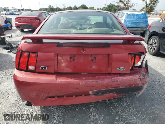 2004 Ford Mustang GT Deluxe with VIN 1FAFP42X64F174672, listed as a Copart auction lot 59902025 with 83,386 mi miles and Salvage title. Bid and sale history available at DreamBid. Image 6.