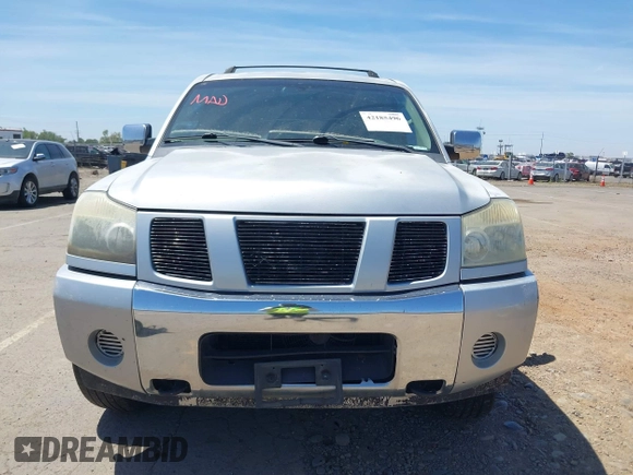 2004 Nissan Armada LE z VIN 5N1AA08B54N738694, wystawiony jako IAAI lot #42185496 z przebiegiem 232 976 mil mil oraz . Historia ofert i sprzedaży dostępna na DreamBid. Obrazek 12.