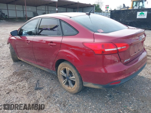 2016 Ford Focus SE with VIN 1FADP3FE6GL208688, listed as a IAAI auction lot 40980789 with 105,954 mi miles. Bid and sale history available at carsss.com. Image 3.