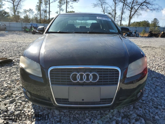 2007 Audi A4 2.0T with VIN WAUAF78E57A175745, listed as a Copart auction lot 41391235 with 166,894 mi miles and Clean Title. Bid and sale history available at carsss.com. Image 5.