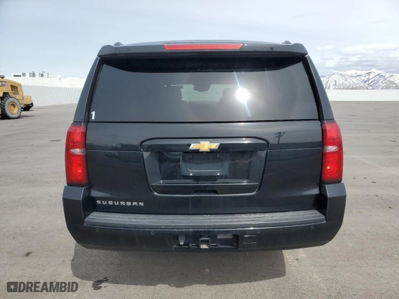 2019 Chevrolet Suburban LT with VIN 1GNSKHKC8KR275906, listed as a Copart auction lot 50256155 with 202,556 mi miles and Salvage Title. Bid and sale history available at carsss.com. Image 6.