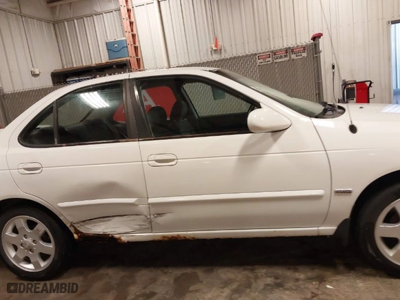 2006 Nissan Sentra 1.8 S with VIN 3N1CB51D76L545715, listed as a IAAI auction lot 41813908 with 160,848 mi miles. Bid and sale history available at carsss.com. Image 14.