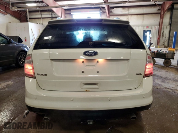 2010 Ford Edge SEL with VIN 2FMDK3JC3ABA12385, listed as a Copart auction lot 52628715 with 282,737 mi miles and Clean Title. Bid and sale history available at carsss.com. Image 6.