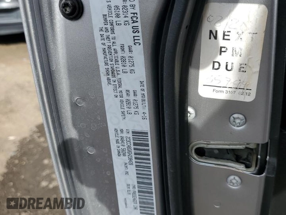 2016 Chrysler 300 S with VIN 2C3CCABG0GH238428, listed as a Copart auction lot 57153804 with 206,609 mi miles and Salvage Title. Bid and sale history available at DreamBid. Image 12.