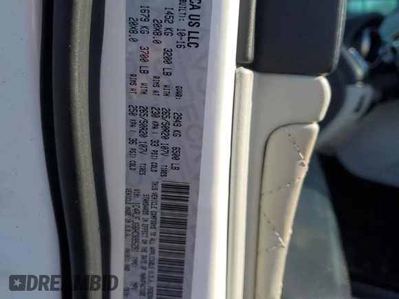 2017 Jeep Grand Cherokee Summit z VIN 1C4RJFJG6HC695291, wystawiony jako Copart lot #84927914 z przebiegiem 136 553 mil mil oraz Szkoda całkowita • Salvage title. Historia ofert i sprzedaży dostępna na DreamBid. Obrazek 13.