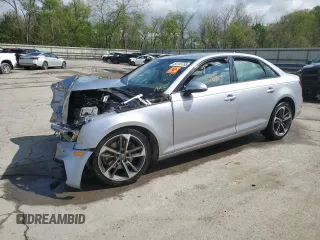 2019 Audi A4 Premium with VIN WAUGMAF40KA112830, listed as a Copart auction lot 55103765 with Not provided miles and Non repairable. Bid and sale history available at DreamBid. Image 1.