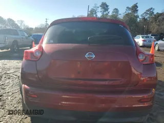 2014 Nissan Juke SV with VIN JN8AF5MR0ET451447, listed as a Copart auction lot 42381805 with 9,688 mi miles and Salvage Title. Bid and sale history available at carsss.com. Image 6.