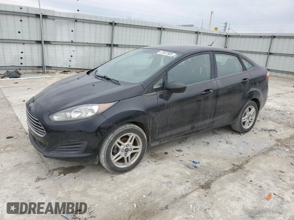 2019 Ford Fiesta SE z VIN 3FADP4BJ9KM108763, wystawiony jako Copart lot #47057585 z przebiegiem 106 535 mil mil oraz Szkoda całkowita • Salvage title. Historia ofert i sprzedaży dostępna na DreamBid. Obrazek 1.