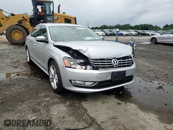 2015 Volkswagen Passat SEL Premium with VIN 1VWCV7A39FC097011, listed as a Copart auction lot 63255745 with 159,543 mi miles and Salvage title. Bid and sale history available at DreamBid. Image 13.