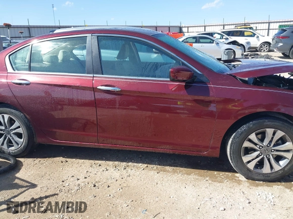 2015 Honda Accord LX with VIN 1HGCR2F38FA024227, listed as a IAAI auction lot 41746016 with 66,718 mi miles. Bid and sale history available at carsss.com. Image 14.