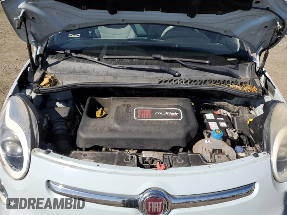 2014 FIAT 500L Easy with VIN ZFBCFABH7EZ023964, listed as a Copart auction lot 72838314 with 87,956 mi miles and Salvage Title. Bid and sale history available at carsss.com. Image 14.