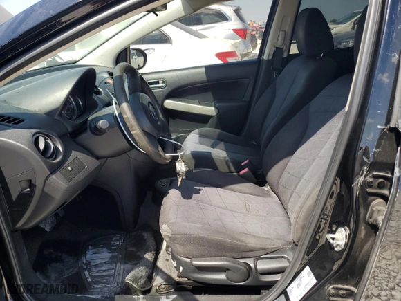 2012 Mazda Mazda2 Sport with VIN JM1DE1KYXC0151217, listed as a Copart auction lot 73162184 with 191,348 mi miles and Salvage Title. Bid and sale history available at carsss.com. Image 7.