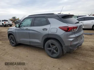 2022 Chevrolet TrailBlazer RS with VIN KL79MUSL3NB031990, listed as a Copart auction lot 47277075 with 31,648 mi miles and Salvage Title. Bid and sale history available at DreamBid. Image 2.