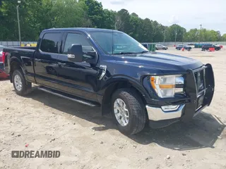 2022 Ford F-150 XL with VIN 1FTFW1E81NKE57344, listed as a IAAI auction lot 42238086 with 50,241 mi miles and . Bid and sale history available at DreamBid. Image 1.