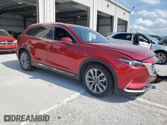 2022 Mazda CX-9 Grand Touring with VIN JM3TCBDY9N0609991, listed as a Copart auction lot 62132985 with 34,603 mi miles and Salvage title. Bid and sale history available at DreamBid. Image 4.