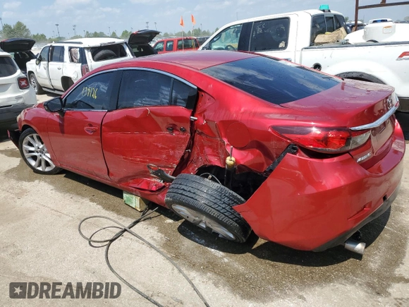 2014 Mazda 6 i Touring with VIN JM1GJ1T6XE1118477, listed as a Copart auction lot 55851174 with 139,126 mi miles and Salvage Title. Bid and sale history available at DreamBid. Image 2.