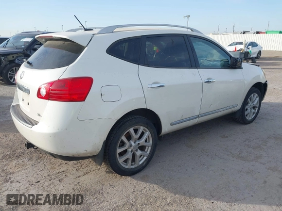 2013 Nissan Rogue S with VIN JN8AS5MT7DW521420, listed as a IAAI auction lot 41689607 with 103,127 mi miles and . Bid and sale history available at DreamBid. Image 4.