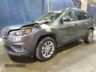 2021 Jeep Cherokee Latitude Lux z VIN 1C4PJMMX2MD102019, wystawiony jako Copart lot #49060065 z przebiegiem Nie podano mil oraz Czysty tytuł • Clean title. Historia ofert i sprzedaży dostępna na DreamBid. Obrazek 1.