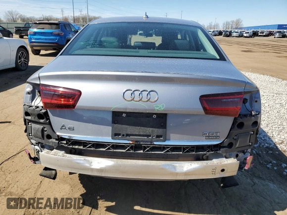 2018 Audi A6 Premium Plus with VIN WAUG3AFC8JN025842, listed as a Copart auction lot 53293035 with 87,821 mi miles and Clean Title. Bid and sale history available at carsss.com. Image 6.