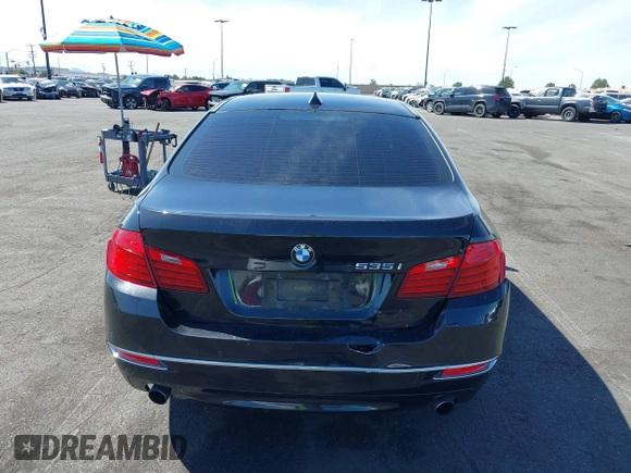 2014 BMW 5 Series 535i with VIN WBA5B1C54ED917047, listed as a IAAI auction lot 41727855 with 105,460 mi miles and . Bid and sale history available at DreamBid. Image 16.