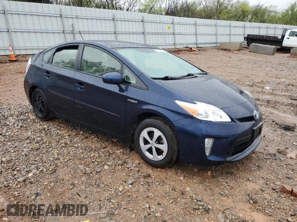 2012 Toyota Prius One with VIN JTDKN3DU8C1573218, listed as a Copart auction lot 51694205 with 96,119 mi miles and Salvage Title. Bid and sale history available at carsss.com. Image 4.