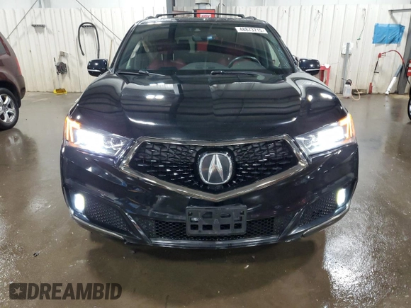 2020 Acura MDX Technology with VIN 5J8YD4H0XLL025351, listed as a Copart auction lot 48873715 with 105,748 mi miles and Salvage title. Bid and sale history available at DreamBid. Image 5.