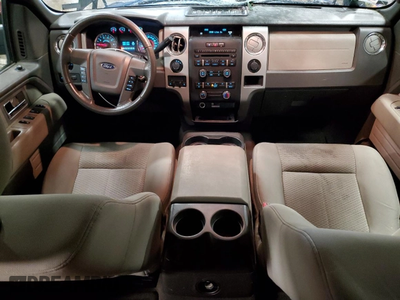 2009 Ford F-150 XL with VIN 1FTRW14809FA89140, listed as a Copart auction lot 52583235 with 154,654 mi miles and Clean Title. Bid and sale history available at carsss.com. Image 8.