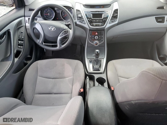 2016 Hyundai Elantra SE with VIN KMHDH4AE6GU601892, listed as a Copart auction lot 50625415 with 143,090 mi miles and Salvage Title. Bid and sale history available at carsss.com. Image 8.