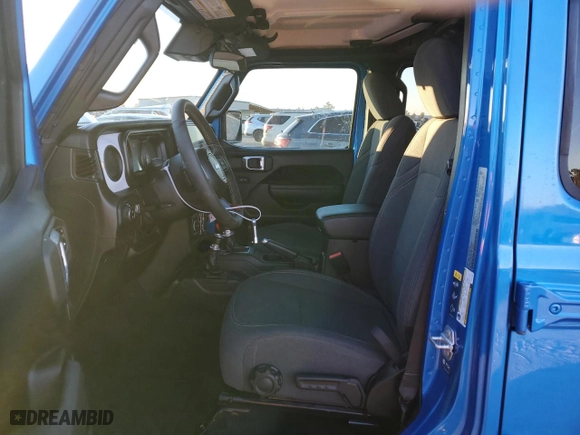 2024 Jeep Gladiator Sport with VIN 1C6HJTAG8RL127627, listed as a Copart auction lot 87679635 with 0 mi miles and Non Repairable. Bid and sale history available at carsss.com. Image 7.