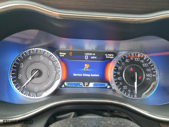 2015 Chrysler 200 C with VIN 1C3CCCEG3FN530670, listed as a Copart auction lot 44214105 with 142,326 mi miles and Salvage Title. Bid and sale history available at carsss.com. Image 9.