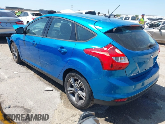 2014 Ford Focus SE with VIN 1FADP3K20EL383687, listed as a IAAI auction lot 42004089 with 127,374 mi miles. Bid and sale history available at carsss.com. Image 3.