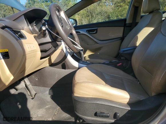 2013 Hyundai Elantra GLS PZEV with VIN 5NPDH4AE1DH217707, listed as a Copart auction lot 81899074 with 144,437 mi miles and Salvage Title. Bid and sale history available at carsss.com. Image 7.