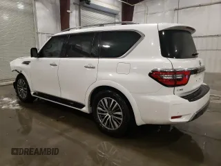 2023 Nissan Armada SL with VIN JN8AY2BB2P9831582, listed as a Copart auction lot 74304073 with 3,044 mi miles. Bid and sale history available at carsss.com. Image 2.