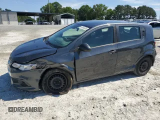 2020 Chevrolet Sonic LT with VIN 1G1JG6SB0L4127211, listed as a Copart auction lot 55965005 with 166,546 mi miles and Clean Title. Bid and sale history available at DreamBid. Image 1.