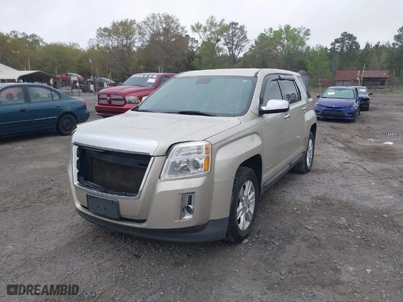 2013 GMC Terrain SLE with VIN 2GKALMEK2D6210971, listed as a IAAI auction lot 41910640 with 184,365 mi miles. Bid and sale history available at carsss.com. Image 2.