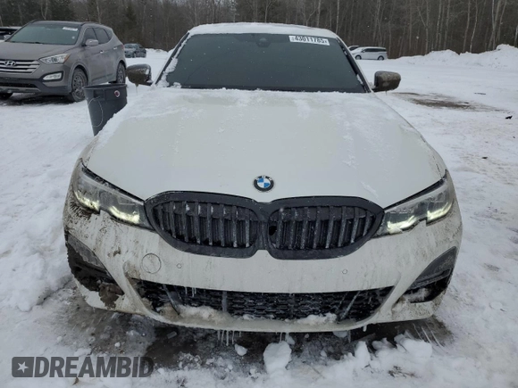 2020 BMW 3 Series 330i xDrive with VIN 3MW5R7J00L8B12632, listed as a Copart auction lot 43011785 with 74,845 mi miles and Clean Title. Bid and sale history available at carsss.com. Image 5.