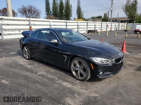 2016 BMW 4 Series 435i with VIN WBA3T3C56G5A41923, listed as a Copart auction lot 52564105 with 40,464 mi miles and Non repairable. Bid and sale history available at DreamBid. Image 4.
