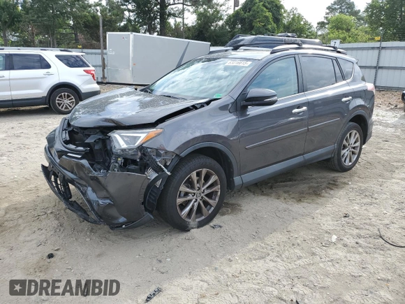 2017 Toyota RAV4 Limited with VIN 2T3DFREV4HW668335, listed as a Copart auction lot 63016615 with 130,907 mi miles and Salvage title. Bid and sale history available at DreamBid. Image 1.