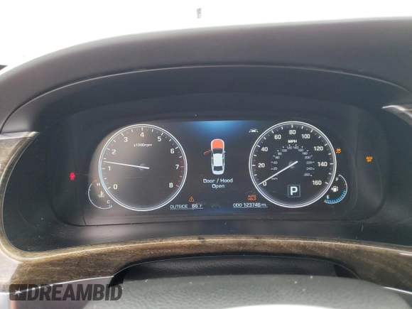 2014 Hyundai Equus Signature с VIN KMHGH4JH8EU079271, выставлен на аукционе Copart как лот 54319185 с пробегом 123 746 миль миль и Списание • Salvage title. История ставок и продаж доступна на DreamBid. Изображение 9.