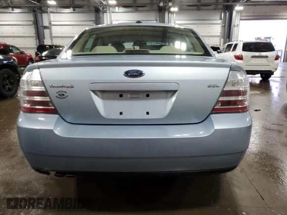 2008 Ford Taurus SEL with VIN 1FAHP24W68G182787, listed as a Copart auction lot 81519654 with 80,629 mi miles and Salvage Title. Bid and sale history available at carsss.com. Image 6.