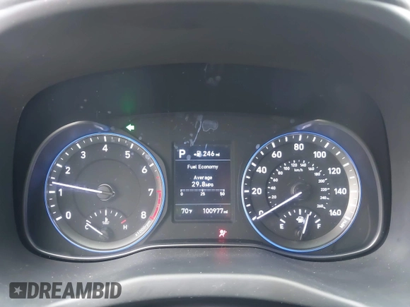 2018 Hyundai Kona SE with VIN KM8K12AA7JU128279, listed as a IAAI auction lot 41456296 with 100,977 mi miles and . Bid and sale history available at DreamBid. Image 7.