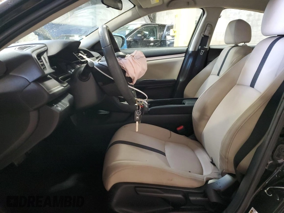 2018 Honda Civic LX with VIN 19XFC2F5XJE204085, listed as a Copart auction lot 51323935 with 164,201 mi miles and Salvage Title. Bid and sale history available at carsss.com. Image 7.