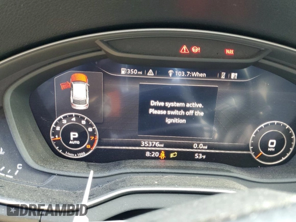 2018 Audi Q5 Premium Plus with VIN WA1BNAFY7J2227246, listed as a Copart auction lot 51261745 with 35,376 mi miles and Salvage Title. Bid and sale history available at carsss.com. Image 9.