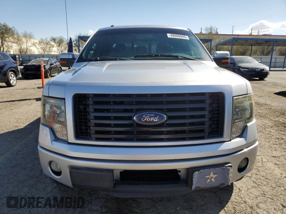 2012 Ford F-150 XL with VIN 1FTFW1CT1CFC35724, listed as a Copart auction lot 49000095 with 209,713 mi miles and Salvage Title. Bid and sale history available at carsss.com. Image 5.