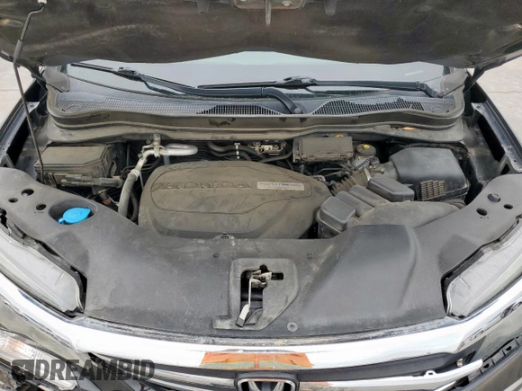 2017 Honda Pilot EX-L with VIN 5FNYF5H84HB005790, listed as a Copart auction lot 51681175 with 91,937 mi miles and Salvage title. Bid and sale history available at DreamBid. Image 12.